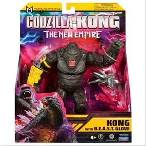 New Godzilla x Kong: The New Empire Kong with B.E.A.S.T. Glove Figure